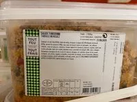 Mängden socker i Salade tunisienne taboulé merguez