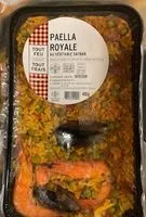 Mängden socker i Paëlla royale au véritable safran