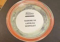 Mängden socker i Terrine de lapin au serpolet