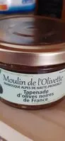 Mängden socker i Tapenade d'olives noires de France