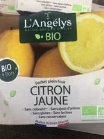 Mängden socker i Sorbet citron jaune