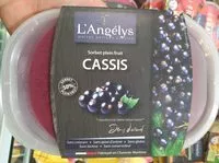 Mängden socker i Sorbet plein fruit Cassis