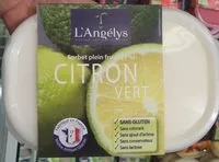 Mängden socker i Sorbet plein fruit Citron vert
