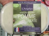 Mängden socker i Sorbet Plein Fruit Pomme Verte
