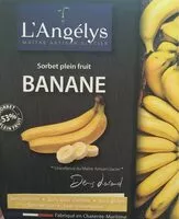 Mängden socker i Sorbet plein fruit Banane