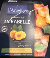 Mängden socker i Sorbet plein fruit Mirabelle