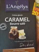 Mängden socker i Crème glacée caramel beurre salé