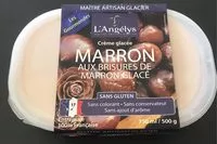 Mängden socker i Crème Glacée Marron