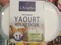 Mängden socker i Crème glacée yaourt au lait entier