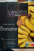 Mängden socker i Sorbet plein fruit banane