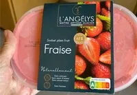Mängden socker i Sorbet plein fruit Fraise