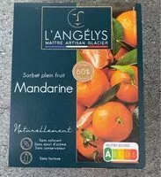 Mängden socker i Sorbet plein fruit mandarine