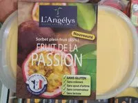 Mängden socker i Sorbet plein fruit Fruit de la passion (45%) 750