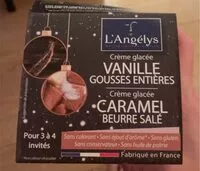 Mängden socker i Creme glacée vanille gousses entières caramel beurre salé