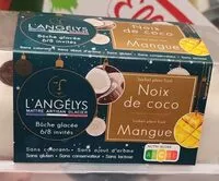 Mängden socker i Bûche glacée noix de coco mangue