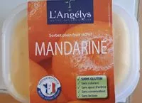 Mängden socker i Sorbet plein fruit (60%) mandarine