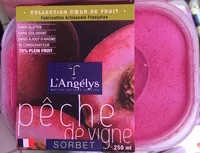 Mängden socker i Sorbet Pêche de Vigne