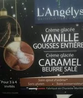 Mängden socker i glace vanille caramel beurre salé