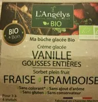 Mängden socker i Ma buche glacée bio