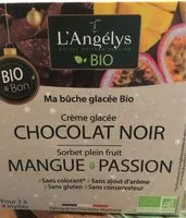 Mängden socker i Ma Bûche glacée Bio - Crème glacée chocolat noir