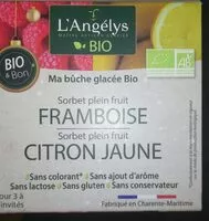 Mängden socker i Bûche glacée bio l'angelys