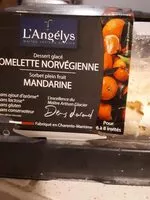 Mängden socker i Omelette Norvégienne mandarine