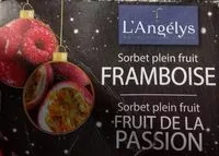 Mängden socker i Sorbet plein fruit Framboise fruit de la Passion