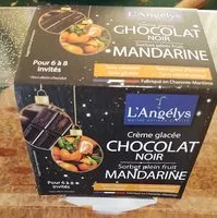 Mängden socker i Crème glacée chocolat noir mandarine