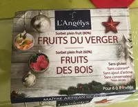 Mängden socker i Buche glacée fruits du verger