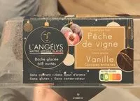 Mängden socker i bûche glacée pêche de vigne vanille