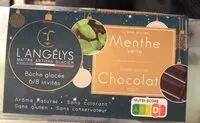 Mängden socker i Crème glacée menthe chocolat