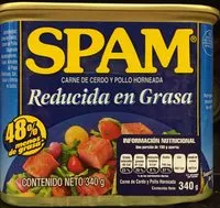 Mängden socker i Carne de cerdo y pollo horneada reducida en grasa