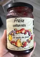 Mängden socker i Fraise confiture extra