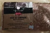 Mängden socker i Pâté de campagne