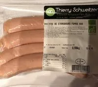 Mängden socker i Saucisse de Strasbourg fumée bio