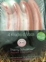 Mängden socker i Knacks d’Alsace