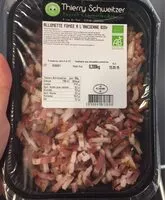 Mängden socker i Allumettes fumées bio sans sel nitrité