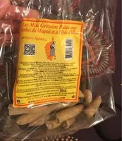 Mängden socker i Les mini Gressins Rubatà aux Herbes du Maquis