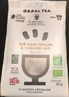 Mängden socker i The noir Ceylan et caramel bio