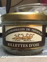 Mängden socker i Rillettes D'oie