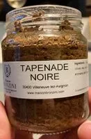 Mängden socker i Tapenade noire