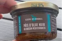 Mängden socker i Pâte d’olive noire du bassin méditerranéen