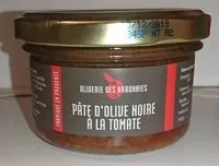 Mängden socker i Pâte d'olive noire à la tomate
