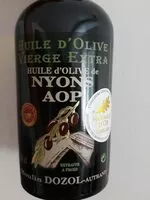 Mängden socker i Huile d'olive vierge extra huile d'olive de nyons AOP