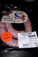 Mängden socker i Saucisse au canard