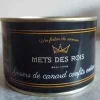 Mängden socker i Un festin de saveur - Gésiers de canards confits entiers
