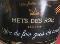 Mängden socker i Bloc de foie gras de canard