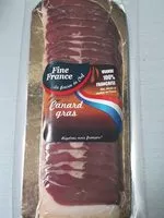 Mängden socker i Magret de canard fumé