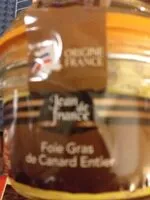 Mängden socker i Foie gras de canard entier