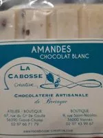 Mängden socker i Chocolat blanc aux amandes
